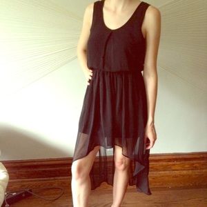 Windsor Black Hi Low Dress