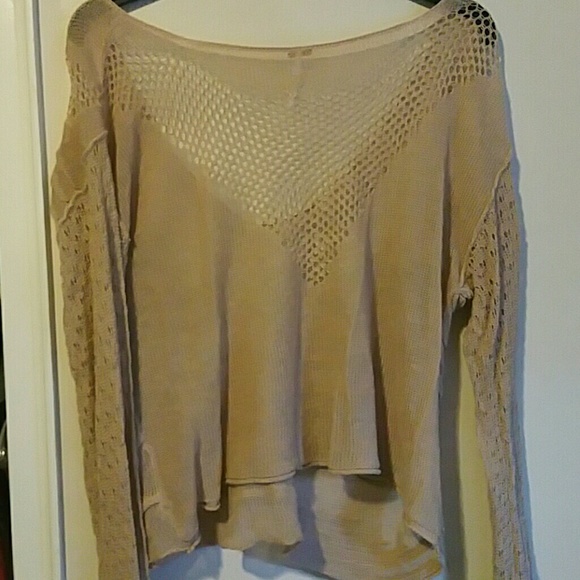 Free people light knit top - Picture 2 of 2