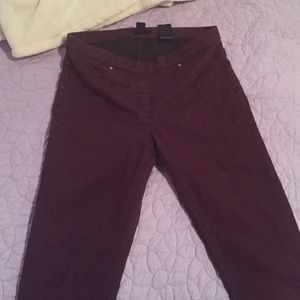Maroon pants