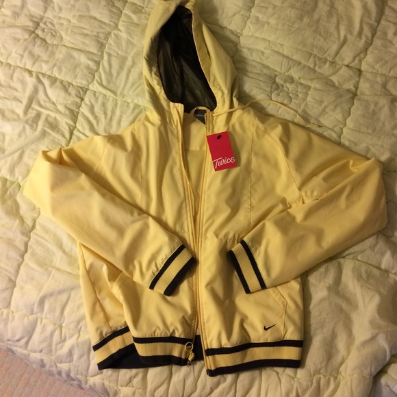 Nike Yellow windbreaker