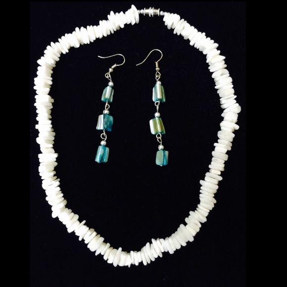 Beautiful Hawaiian handmade jewelry set!
