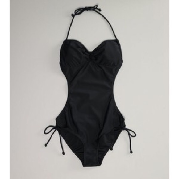 American Eagle Black Monokini, size M