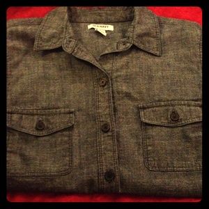 Old Navy denim blouse