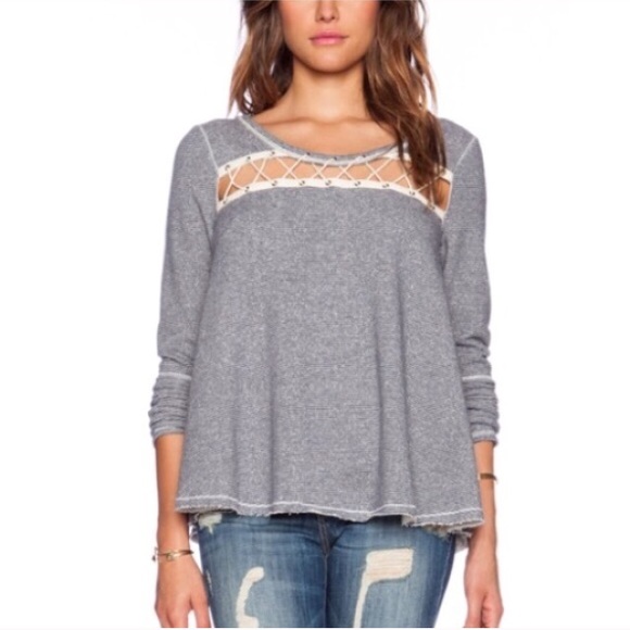 Free People Tops - 💥Reduced💥Free People Lacey Love pullover