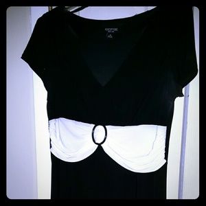 JUST REDUCED!! Black & White Dress