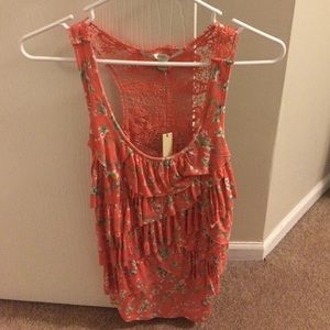 NWT floral tank top