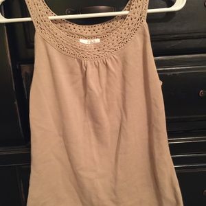 Loft sweater tank sleeveless top medium