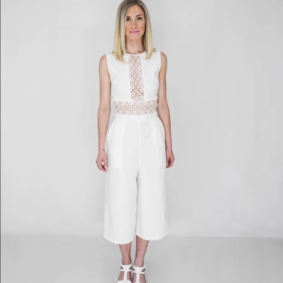 Endless Rose Dresses & Skirts - Sale! LAST ONE‼️Endless Rose White Romper Jumpsuit
