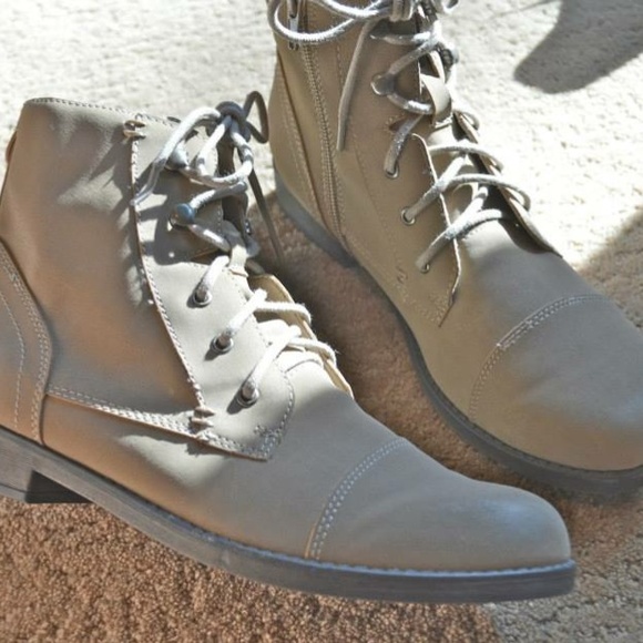 Madden Girl Booties in Taupe - Picture 1 of 4