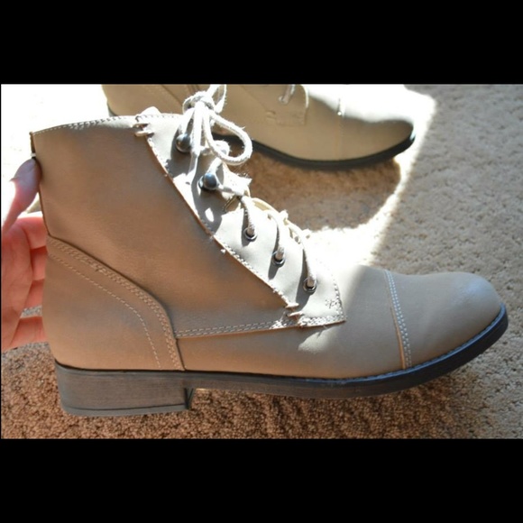 Madden Girl Booties in Taupe - Picture 2 of 4