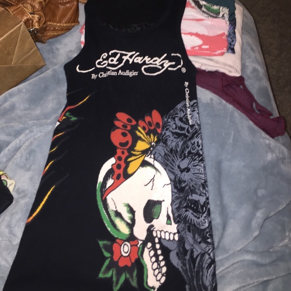 Ed hardy tank top