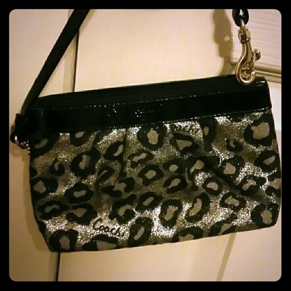 Glitter wristlet