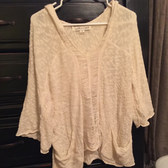 Cute lightweight sweater top medium vintage Havana