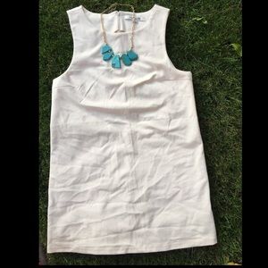 Forever 21 white dress and necklace bundle
