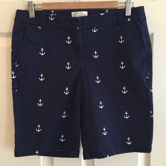 71 off J. Crew Pants 💬given away💬Jcrew Bermuda shorts anchor navy