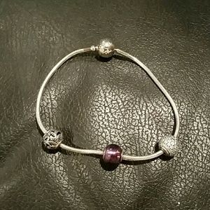 Authentic pandora bracelet