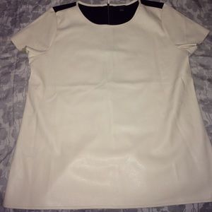 Ann Taylor leather top