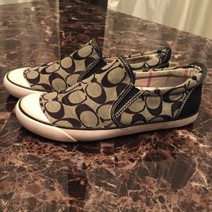 Coach slip on sneakers