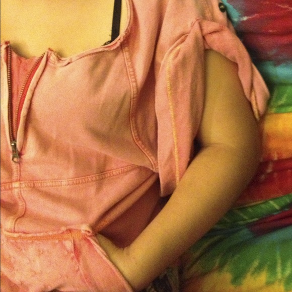 Free People bell sleeve sweatshirt top kanga FuNkY - Picture 4 of 4