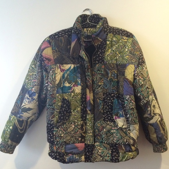 Thick Patchwork Quilted Jacket