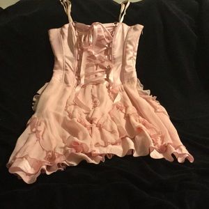 Bebe Dress Silk/Polyester