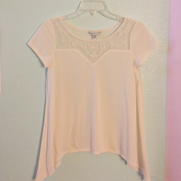 White lace top