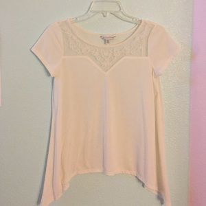 White lace top