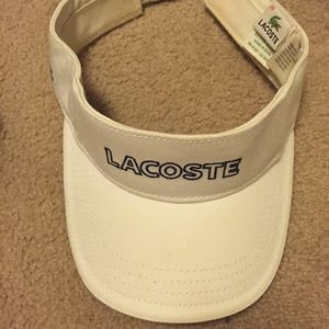 lacoste visor hat