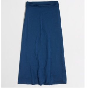 J.Crew Fold Over Maxi Skirt. Brand New.