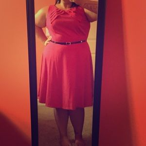 Fuchsia cocktail dress!