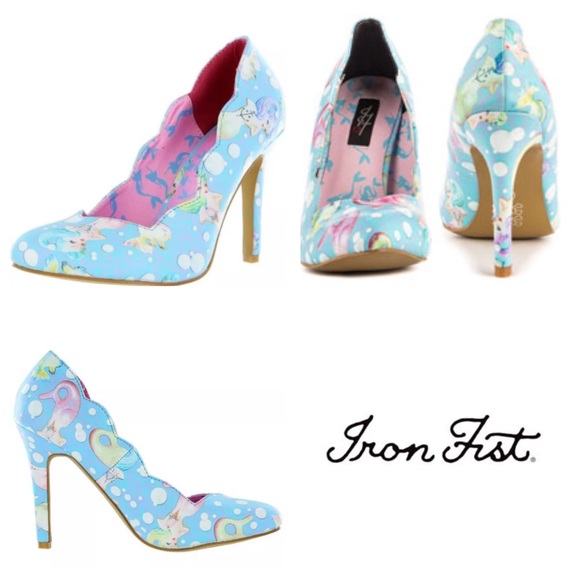 Iron Fist 8 Mermaid Heel Lollipop Lorelei Blue