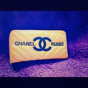 New! Orange Chanel Ruise Wallet