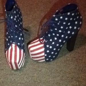 American flag booties