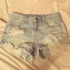 American Eagle high waisted shorts
