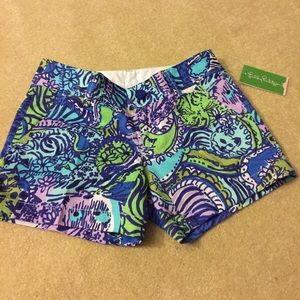 Lilly Pulitzer Callahan Short - Multi Catitude 00