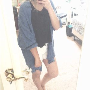 Tumblr Demin colored Flannel