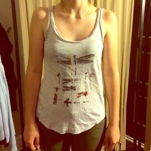 Cute dragonfly tank!