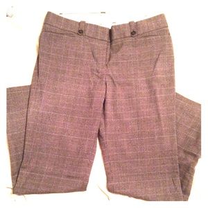 Dressy pants! Plaid!