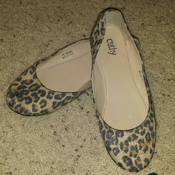 Cheetah print flats.