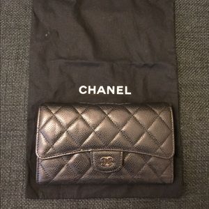 Chanel flap wallet Chanel flap wallet