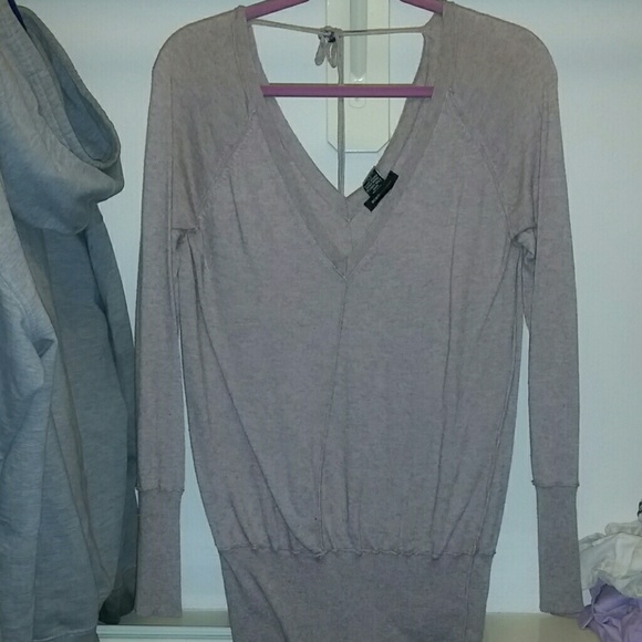 Long v neck top
