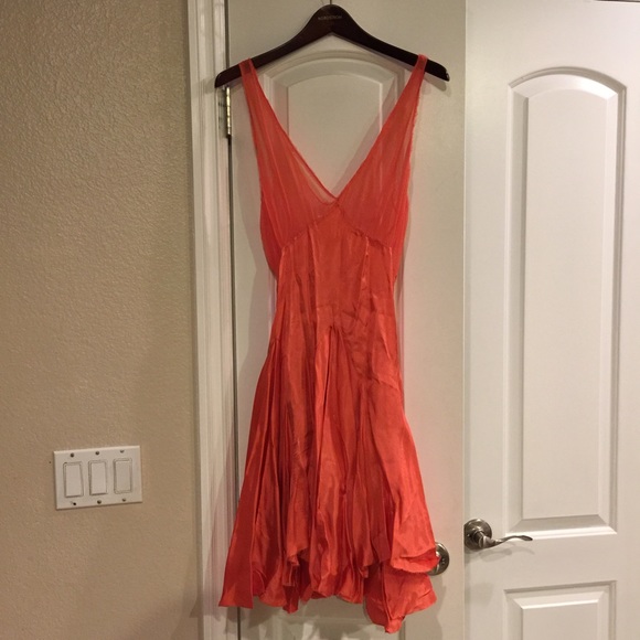 Free People Dresses & Skirts - *Final Markdown*Free People One Coral Slip *Rare *