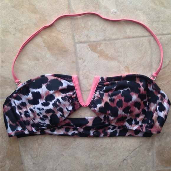 Cheetah bikini top