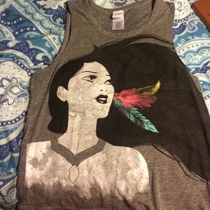 Pocahontas tank top