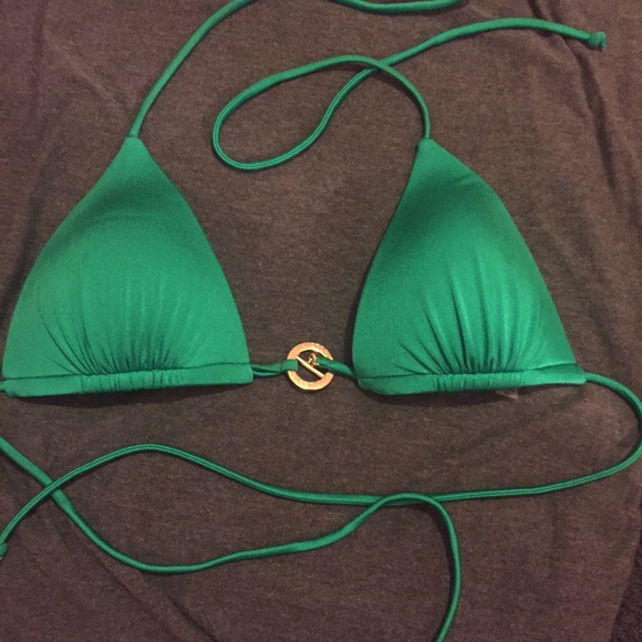 Victoria's Secret Green Push Up Bikini Top