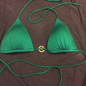 Victoria's Secret Green Push Up Bikini Top