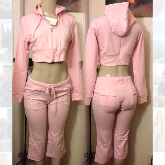 Bubblegum Pink Sweatsuit - Picture 1 of 1