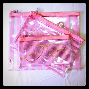 Victoria's Secret pink and clear plastic punches!