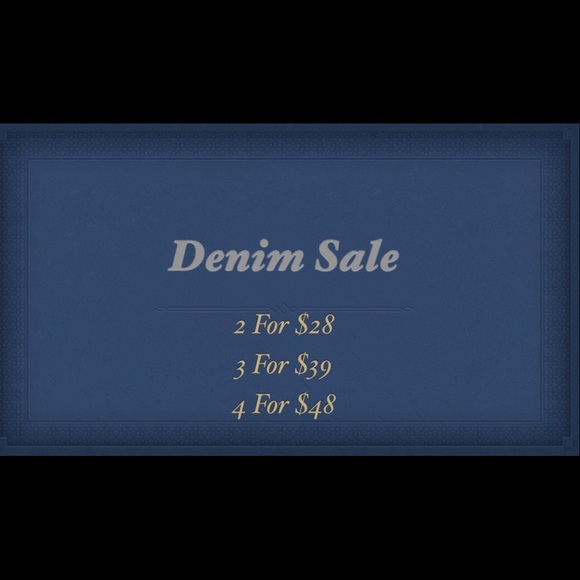 Denim Sale!!