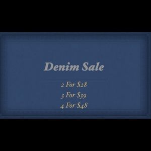 Denim Sale!!